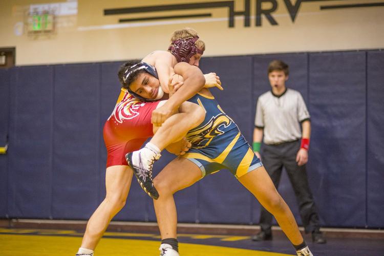 HRV wrestling unable to take down the Bulldogs in Hermiston