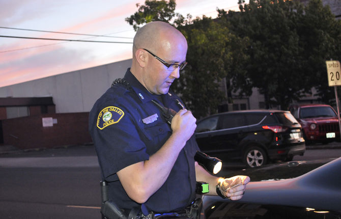 Officers race to ‘fireworks’