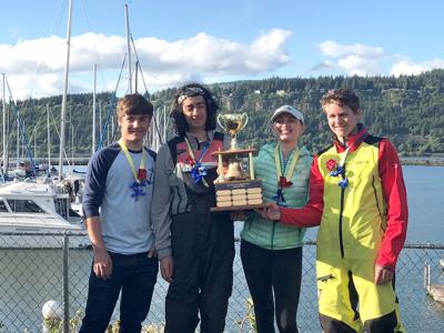 Gorge Sailing Team takes first at state regatta