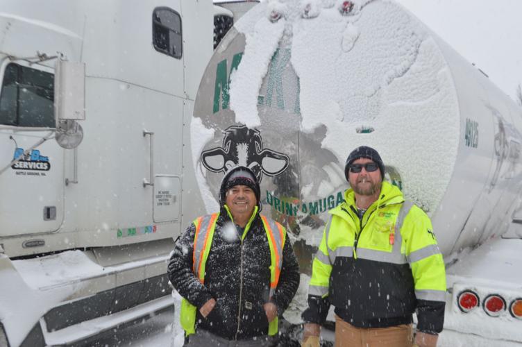 Snow storm closes I84