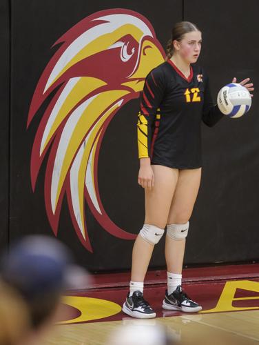The Dalles volleyball versus Crook County