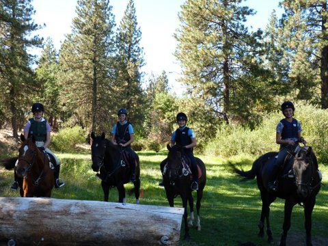 Pony Club rides, learns, together