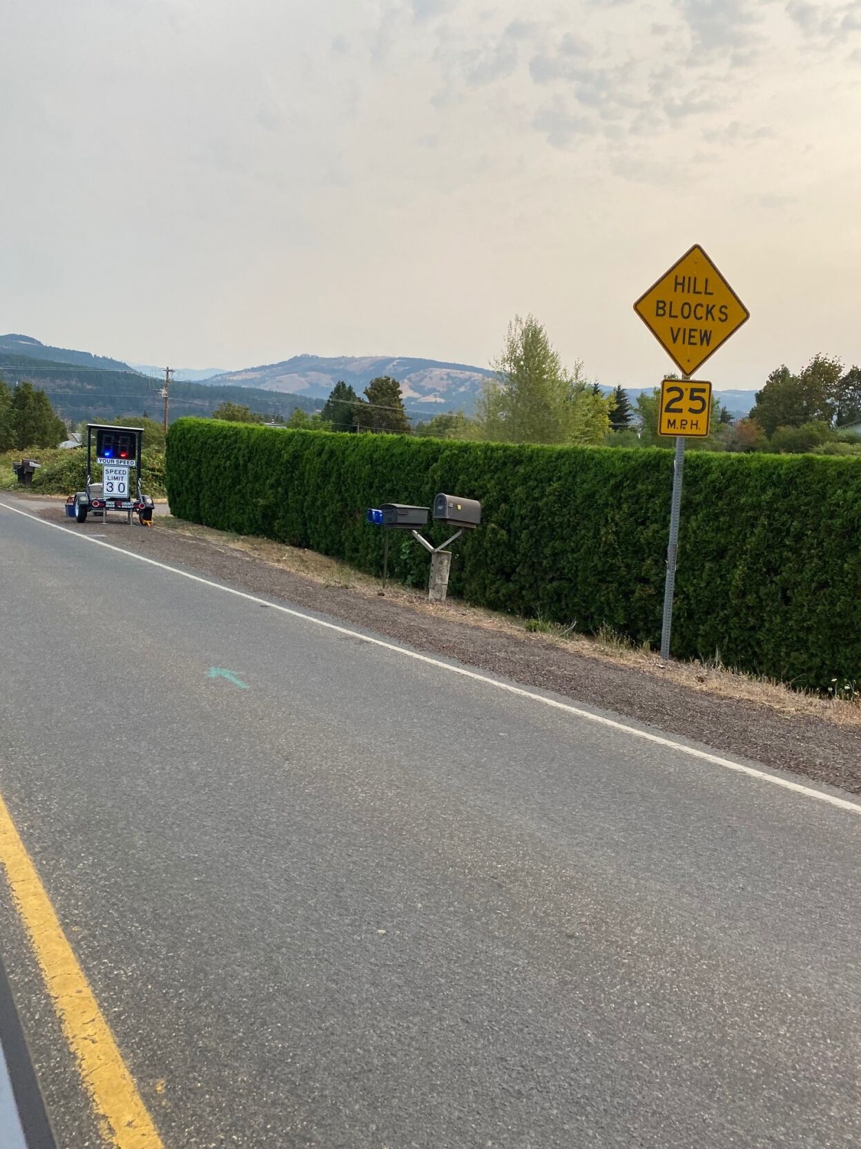Speed limit sign
