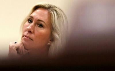 Marjorie Taylor Greene has previously been one of President Trump's most outspoken allies in Congress