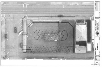 The Dalles parking lot