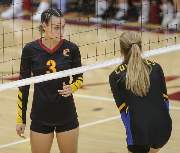 The Dalles volleyball versus Crook County