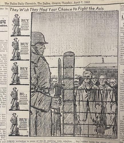 The Dalles history 1942 war bonds