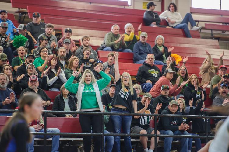 1A playoff in The Dalles Feb. 18, 2023.