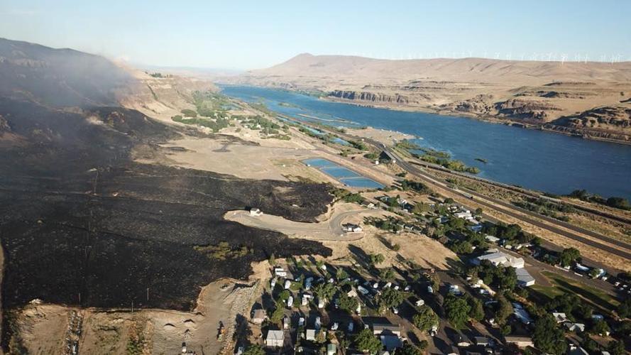 Rufus fire contained