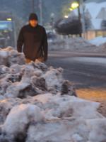 Pedestrian dangers cited as digging out begins