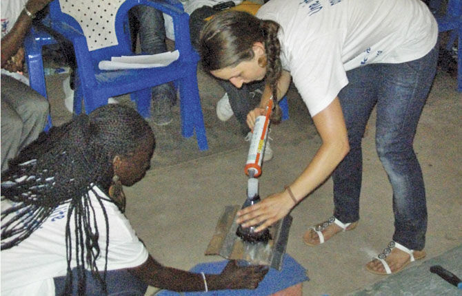 Abroad in Senegal: Amy Krol helps spread light and healthy words