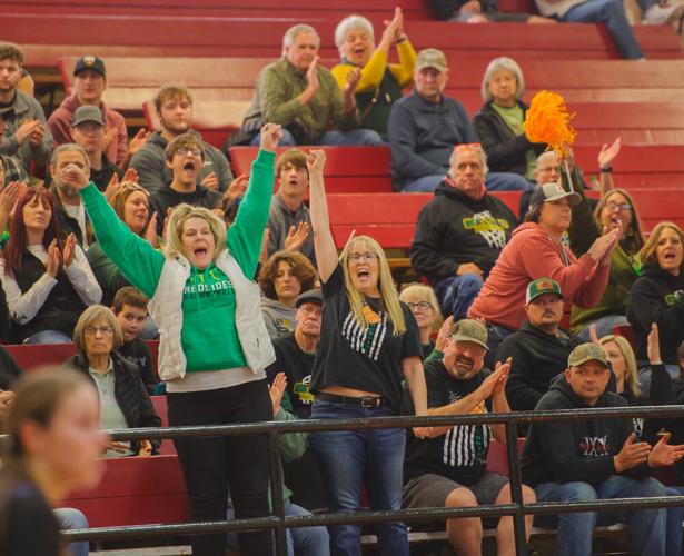 1A playoff in The Dalles Feb. 18, 2023.