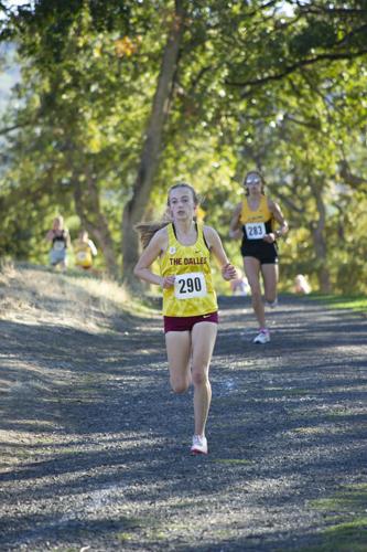 Bridgette Nelson cross country invite in The Dalles