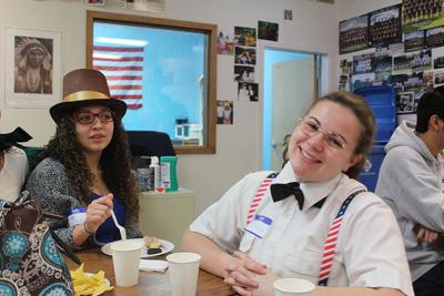 HRVHS AP History students enjoy Progressive-era dinner