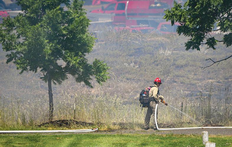 The Dalles fire training