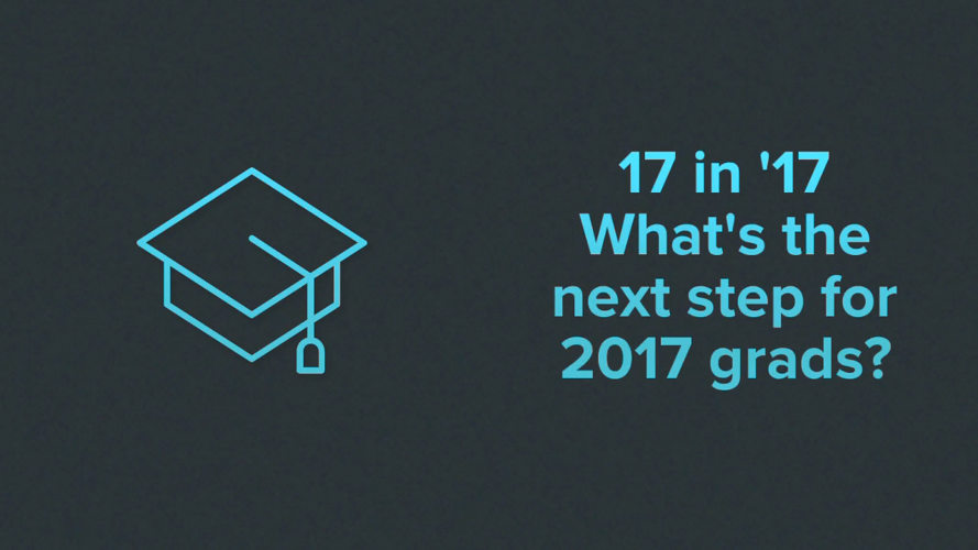 What's the next step for 17 graduates in the class of '17?