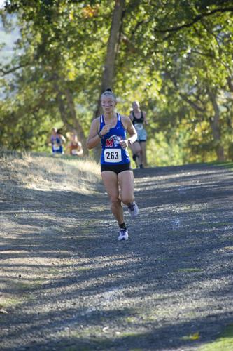 Bridgette Nelson cross country invite in The Dalles
