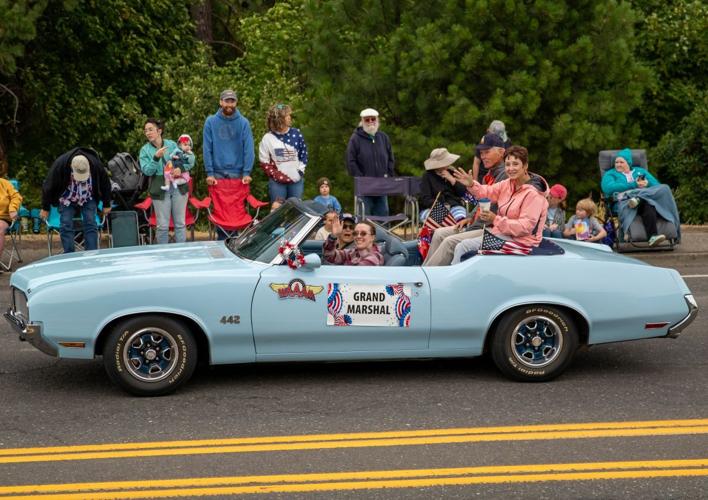 Fourth of July parade in Hood River