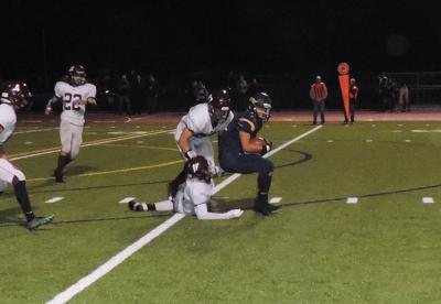 Football gives up 14-point fourth quarter lead