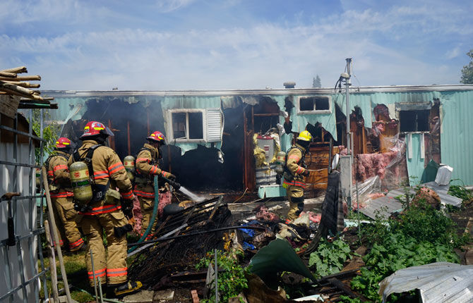 Residence Destroyed