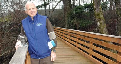 Trail guide Art Carroll receives state honor