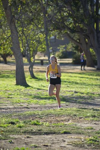 Bridgette Nelson cross country invite in The Dalles