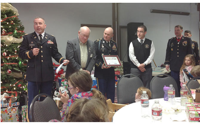 Christmas for Alpha Company