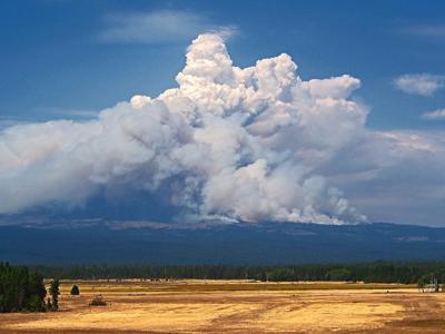 Mt. Adams fire doubles to 18,000 acres