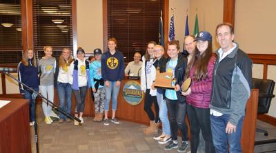 City honors Water Polo