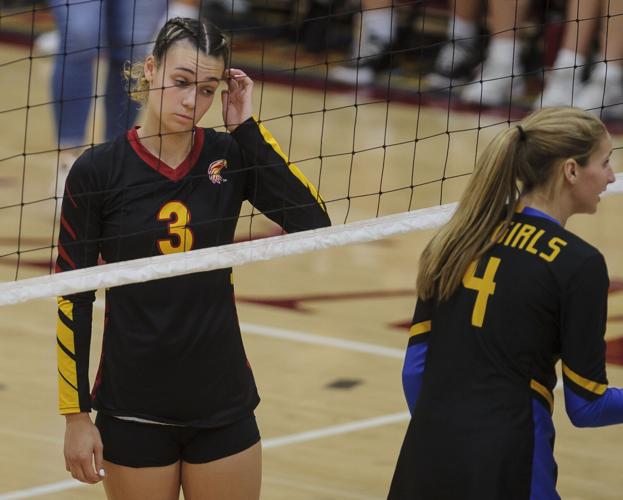 The Dalles volleyball versus Crook County