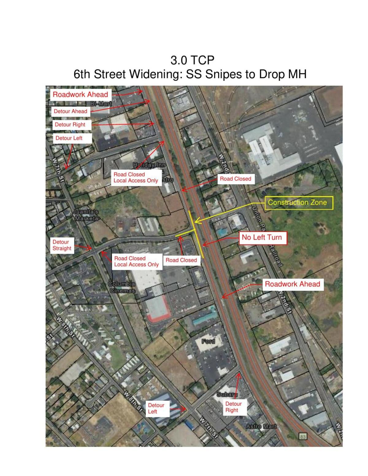 Sixth Street widening project