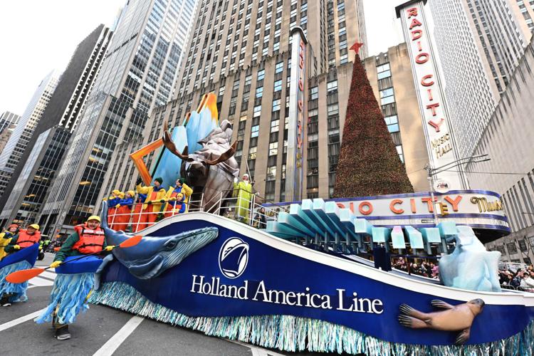 Holland America Line Cruised Through the 99th Macy's Thanksgiving Day Parade® with Alaska-Themed Float Featuring Singer-Songwriter Jewel