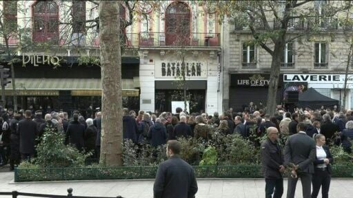 Officials, rescue teams mark decade since Paris attacks at Bataclan