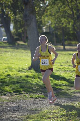 Bridgette Nelson cross country invite in The Dalles