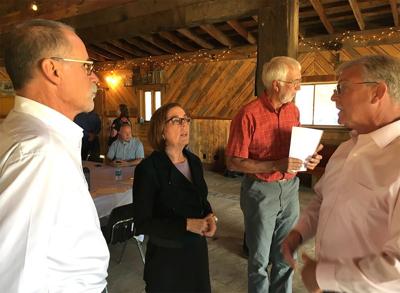 Governor hears fire issues