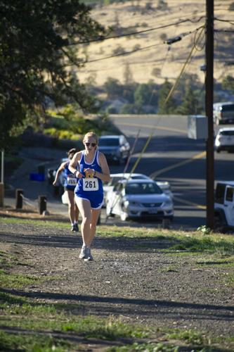 Bridgette Nelson cross country invite in The Dalles