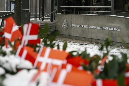 Following the news of their removal, new flags were put up on Wednesday