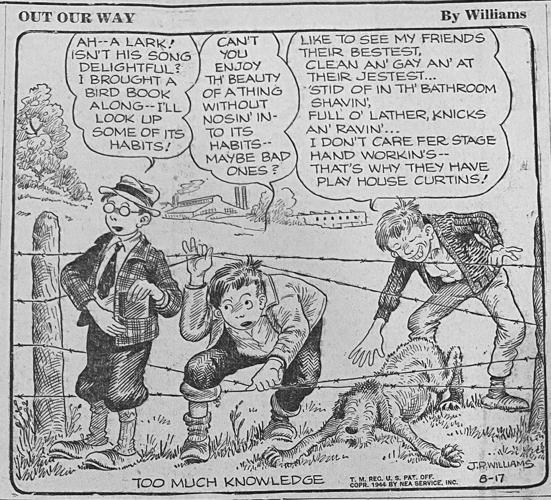 A cartoon from 1944