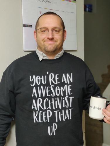 Archivist brings past into the present
