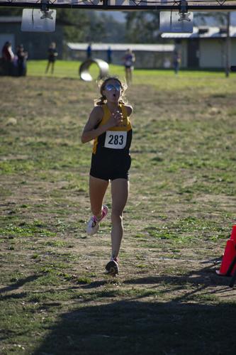 Bridgette Nelson cross country invite in The Dalles