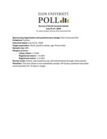 FNF - NC - Poll Elon University MAGA Democratic Socialists of America