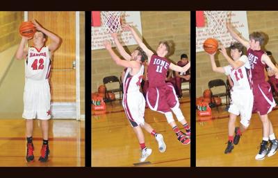 No. 10 Dufur hits Ione from every angle