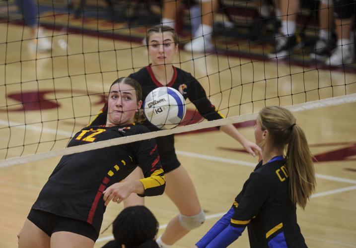 The Dalles volleyball versus Crook County