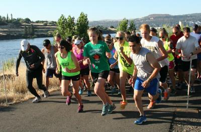 Close to 100 runners come out for a cause