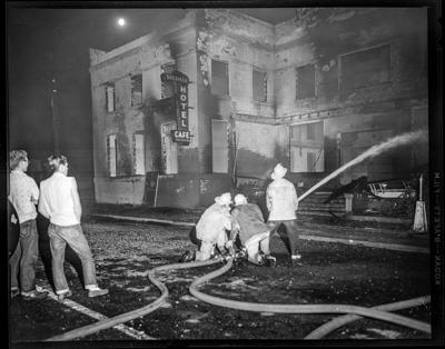 Sherman Hotel fire 1956