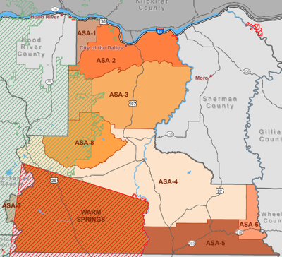 Ambulance service districts