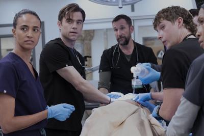 In its second season, 'The Pitt' grapples with a surprisingly common type of hospital emergency. Warrick Page/HBO Max