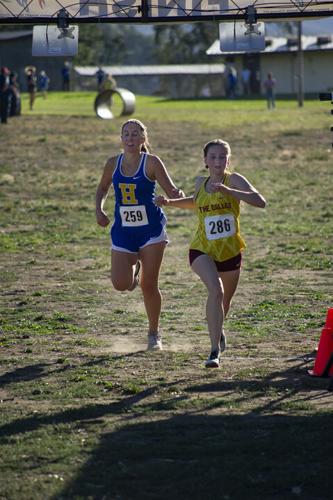 Bridgette Nelson cross country invite in The Dalles