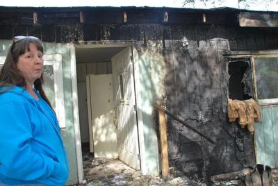 Sunday evening fire leaves two Lyle residents homeless