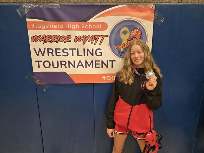 Eda O'Connor at the Warrior Wyatt Invitational on Dec. 5.  Contributed photo